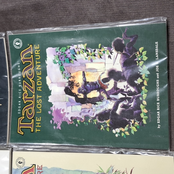 Tarzan The Lost Adventure Edgar Rice Burroughs with Joe R. Lansdale Books #1-4 - Picture 12 of 14